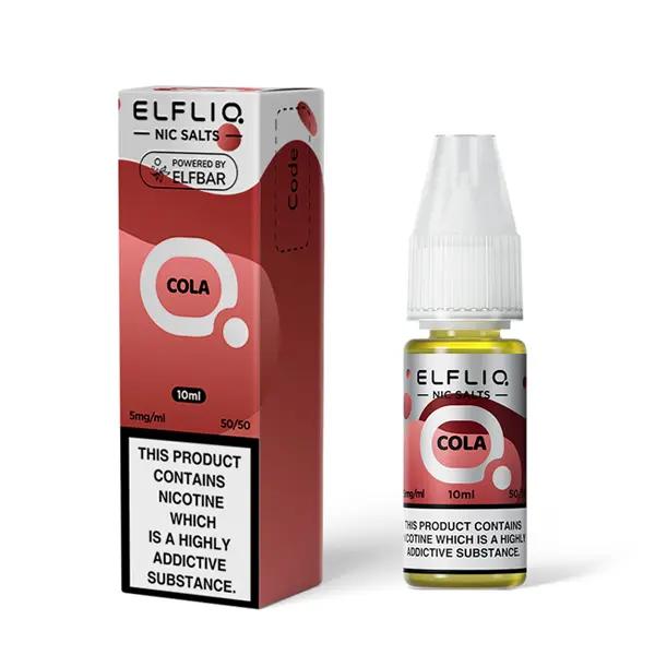 Product Image of Cola Nic Salt E-Liquid by Elf Bar Elfliq Salts 10ml